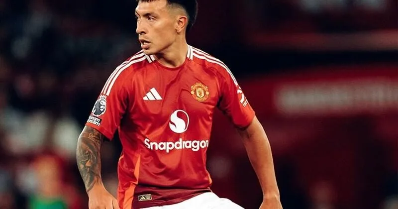 Lisandro Martínez tại trận đấu của Manchester United